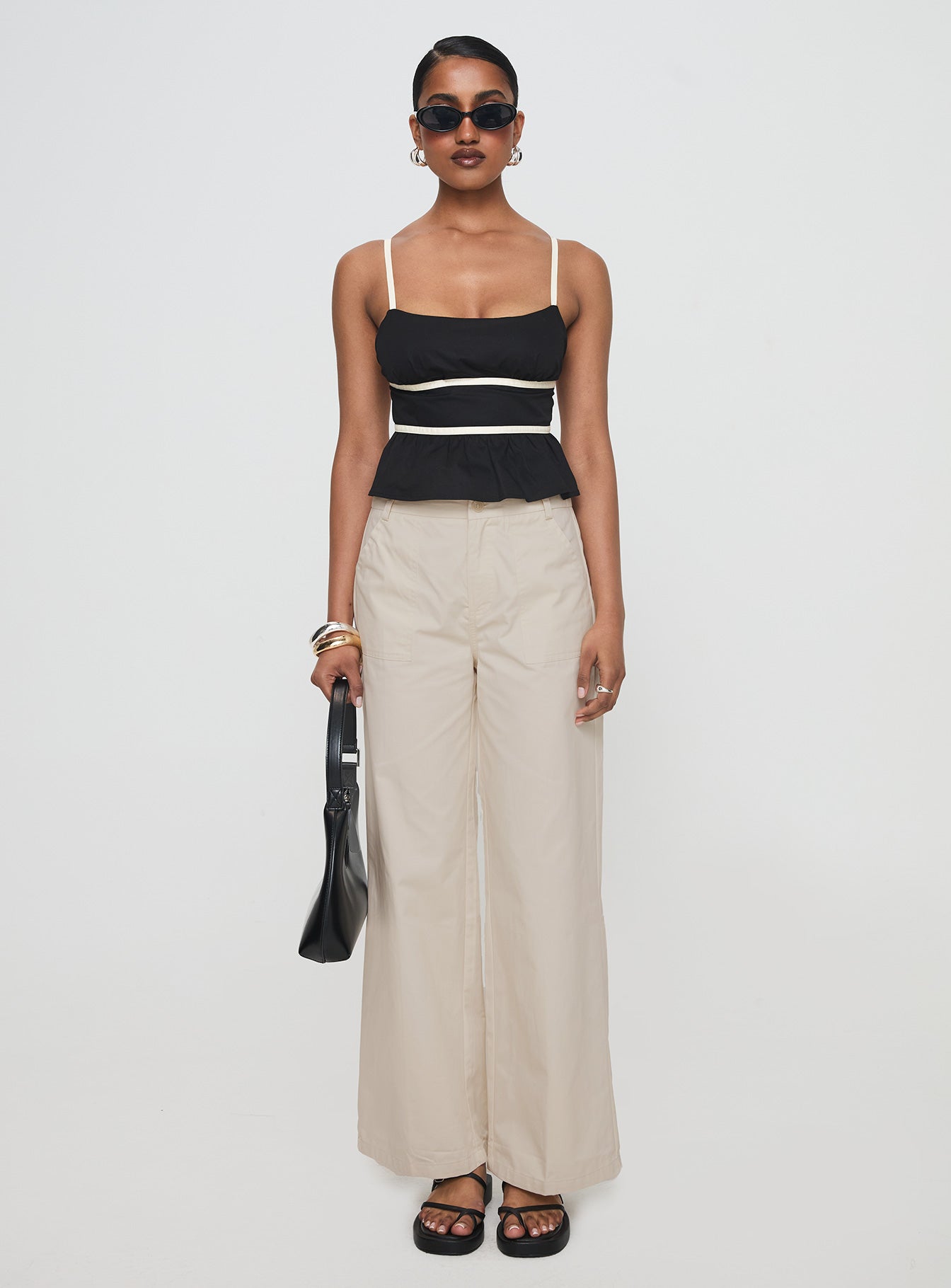 Daxon Top Black Cream - Image 7