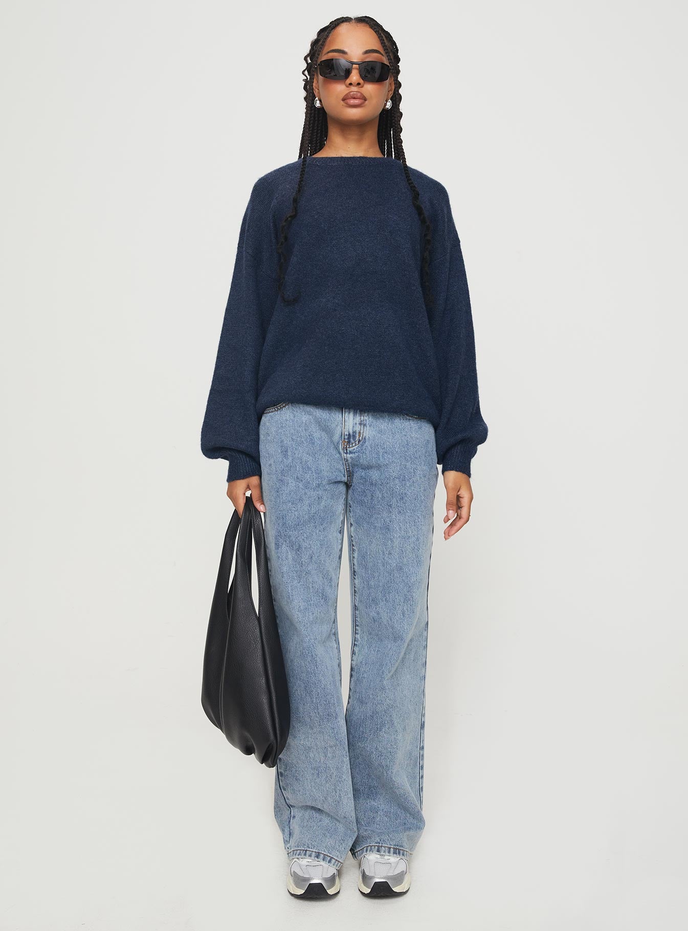 Ryanna Sweater Navy - Image 7