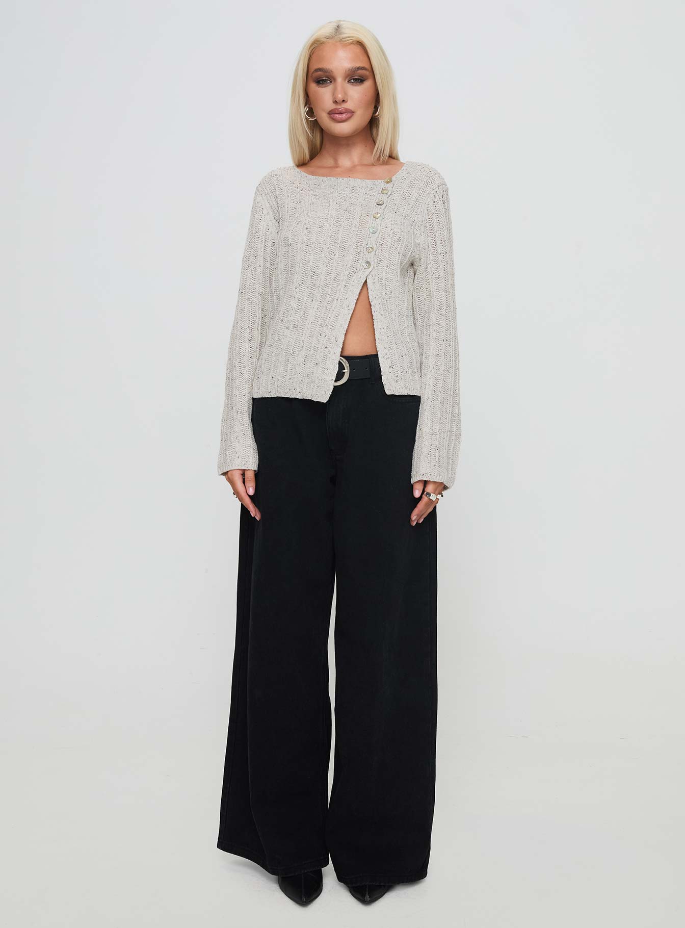 Lenker Knit Jumper Grey - Image 7