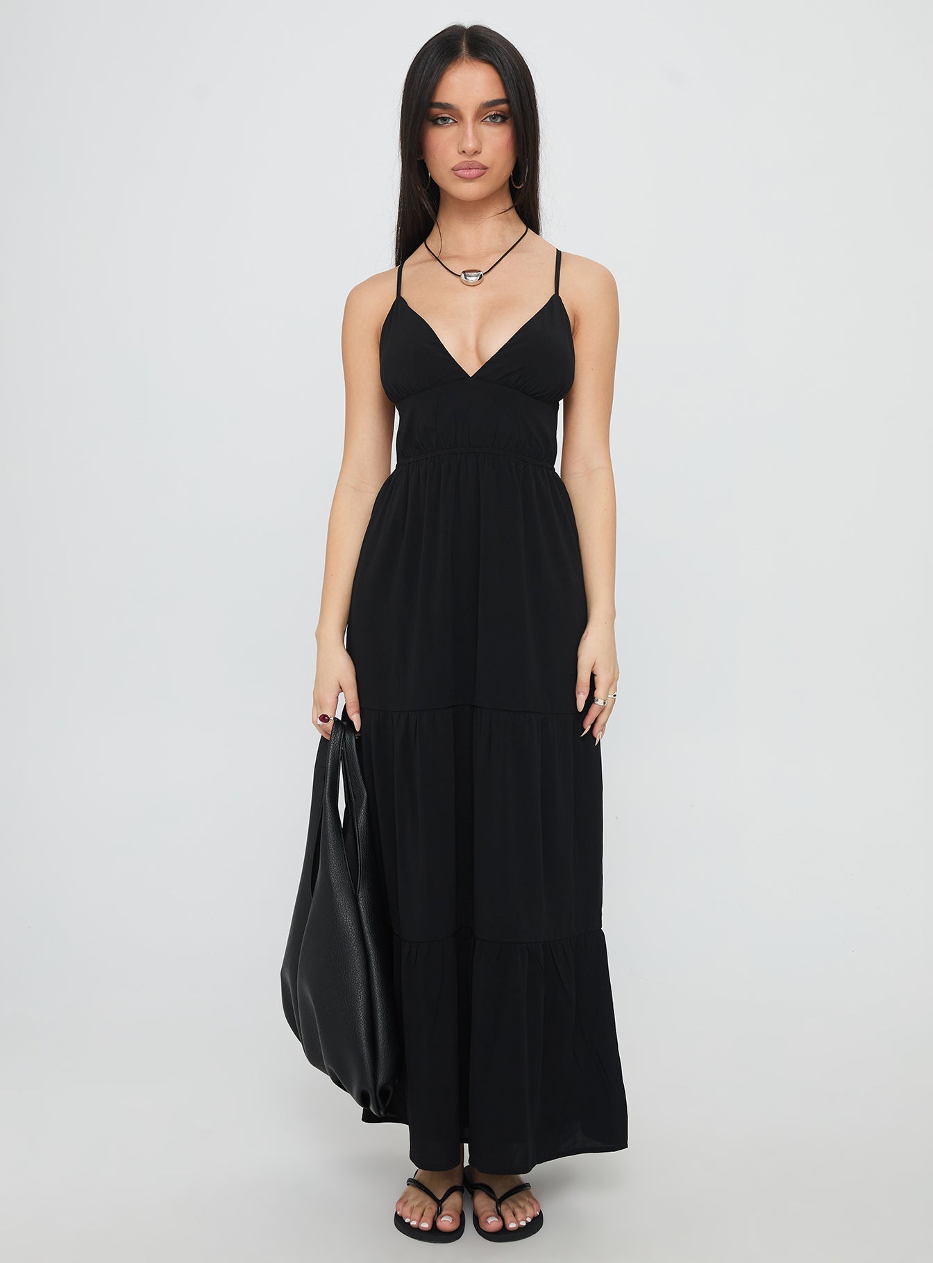 Mckew Maxi Dress Black - Image 6