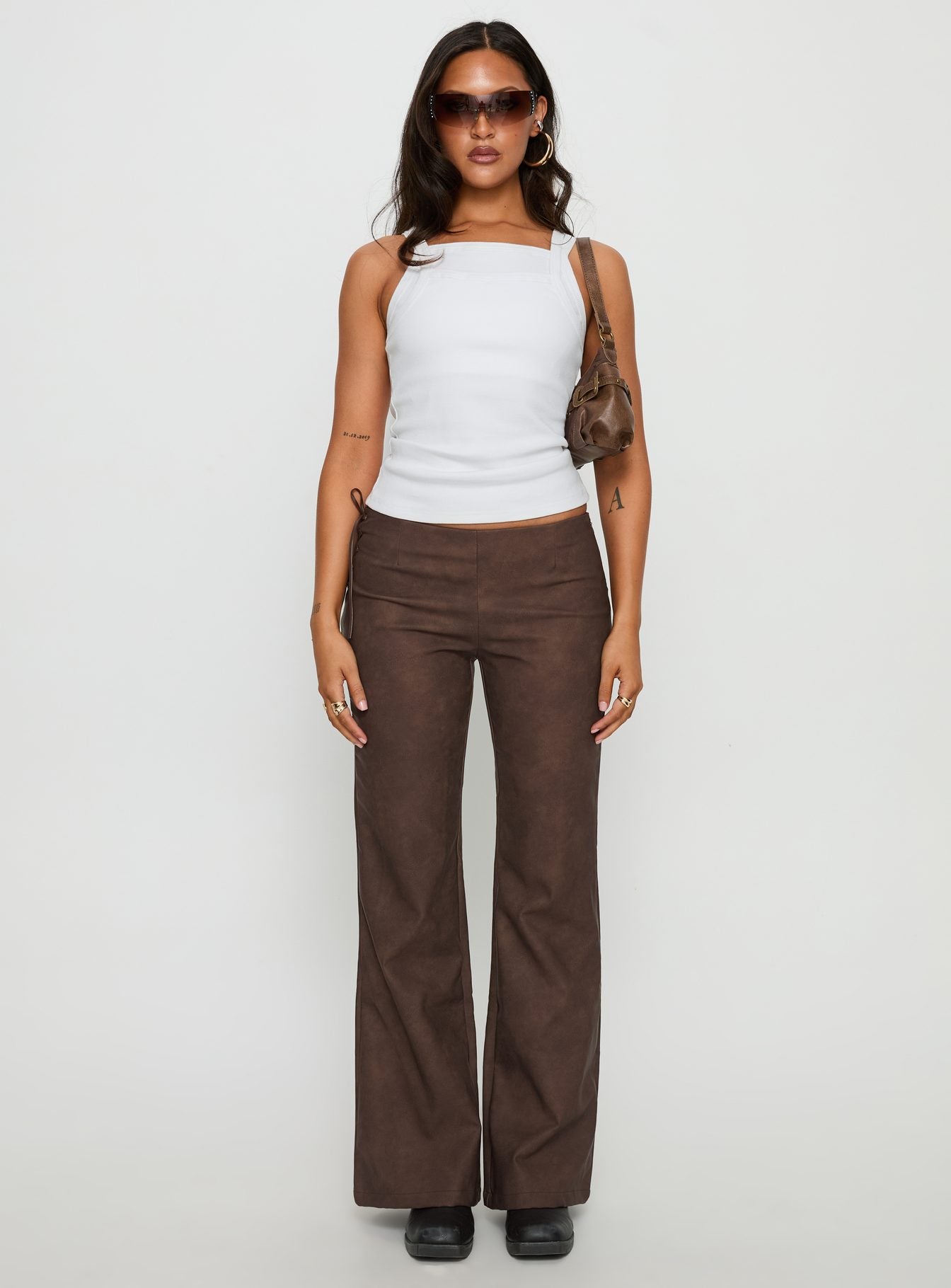 Aglaia Layered Cami Top White - Image 7