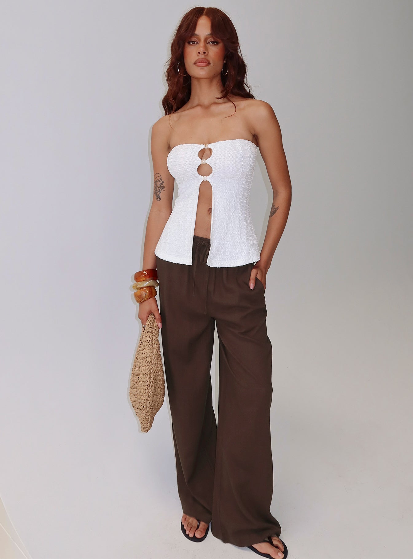 Parklea Pants Chocolate Brown - Image 4