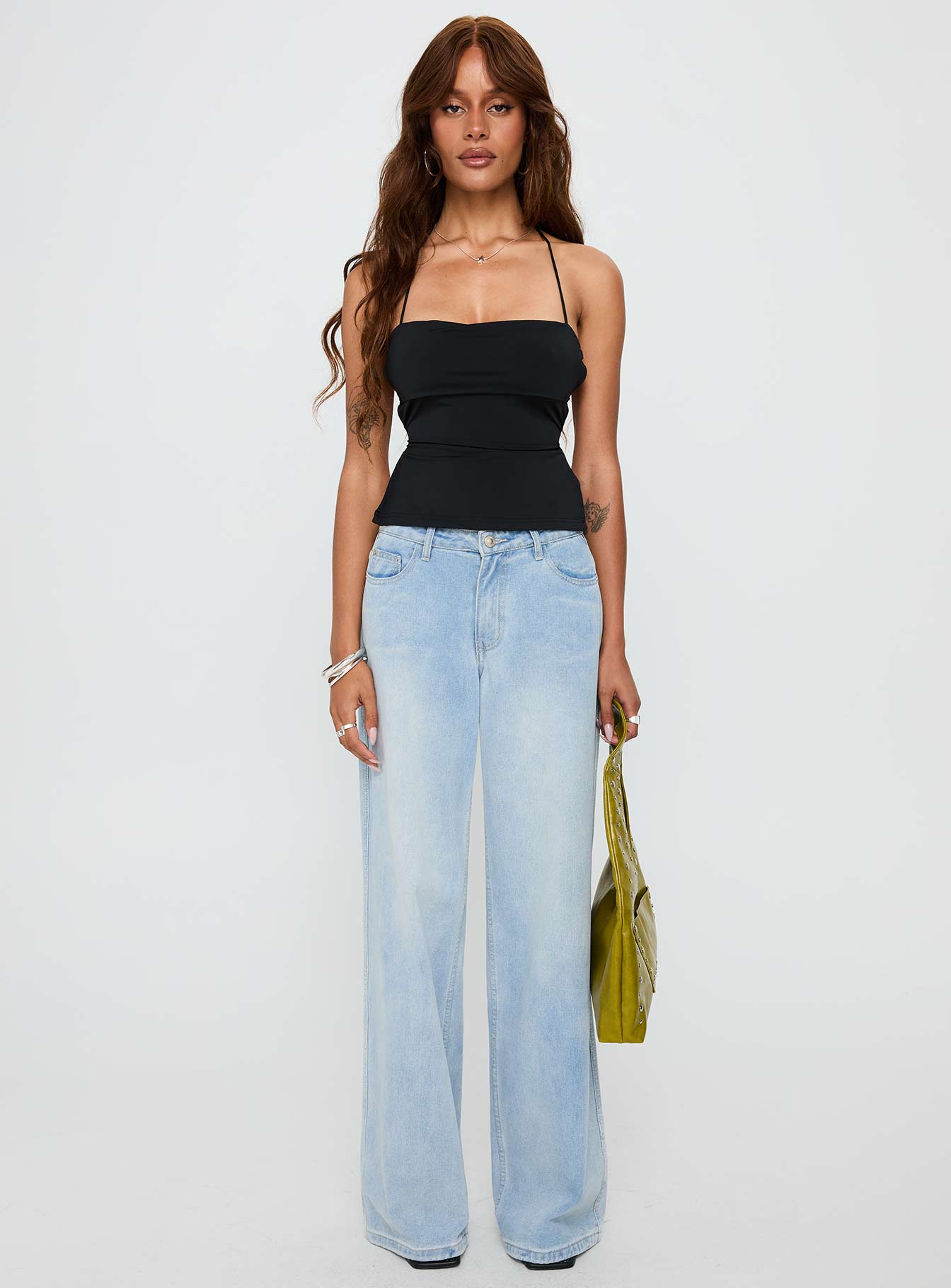 In The End Tie Back Top Black - Image 6