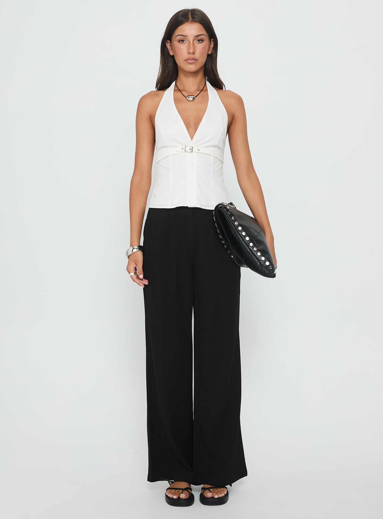 Ambient Wide Leg Pant Black - Image 7