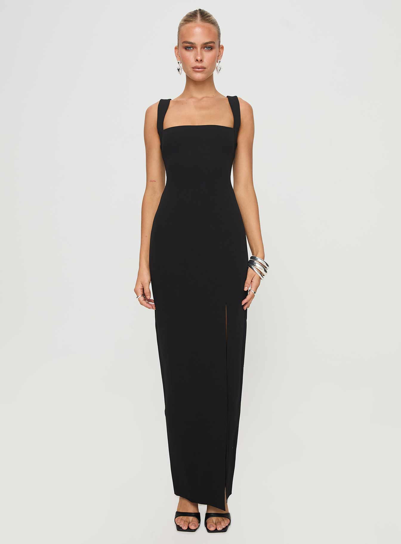 Bombshell Maxi Dress Black - Image 7