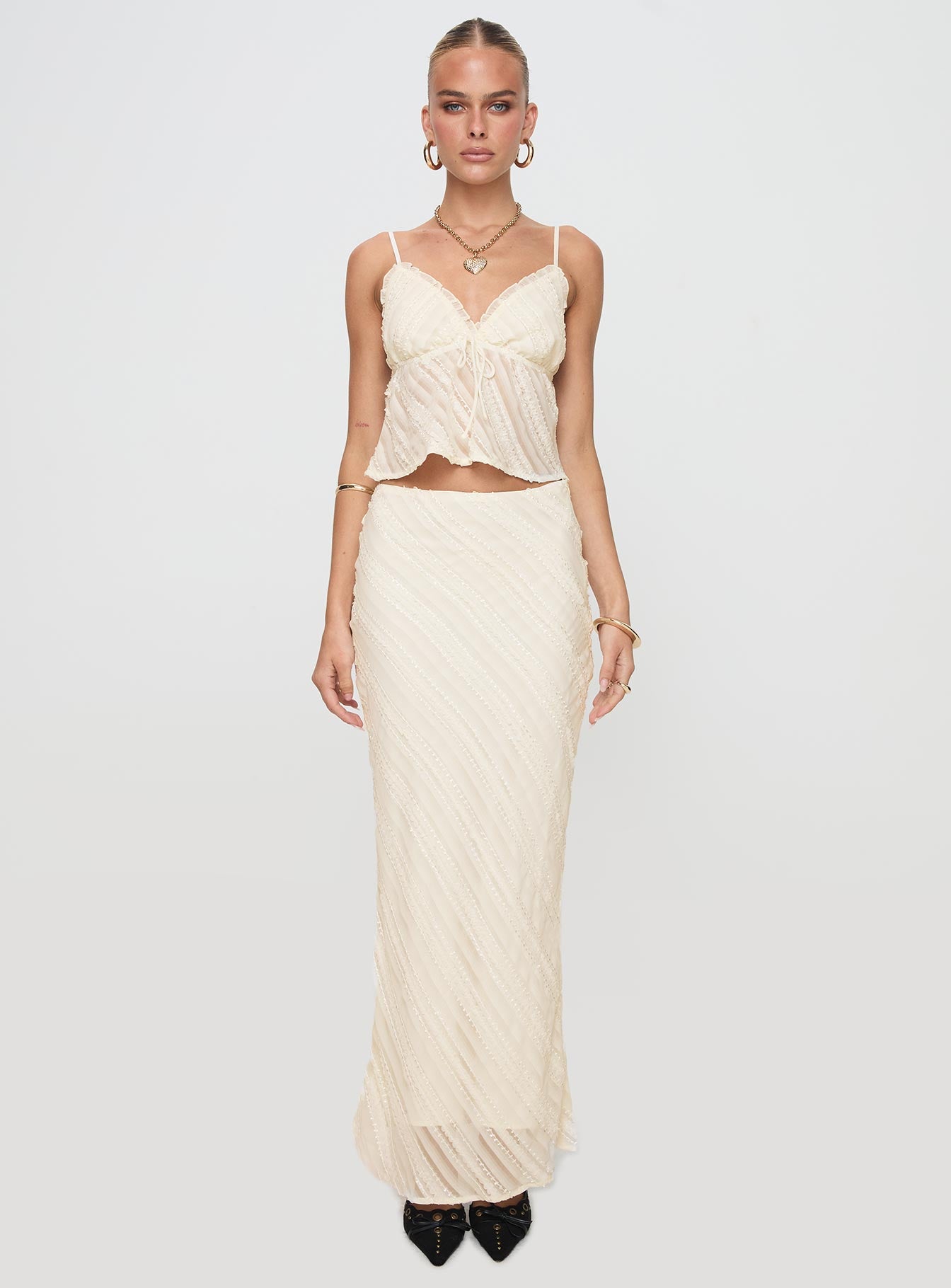 Jacintha Top Cream - Image 7