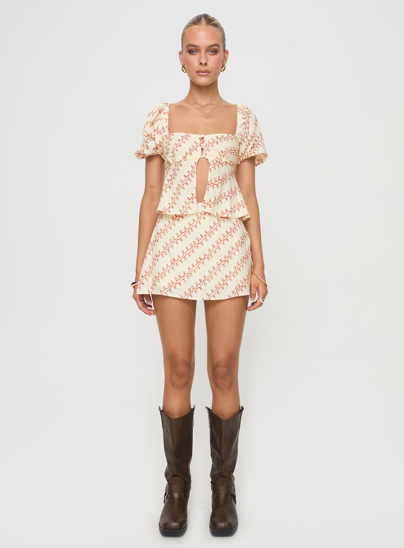 Passionfruit Linen Blend Top Multi - Image 7