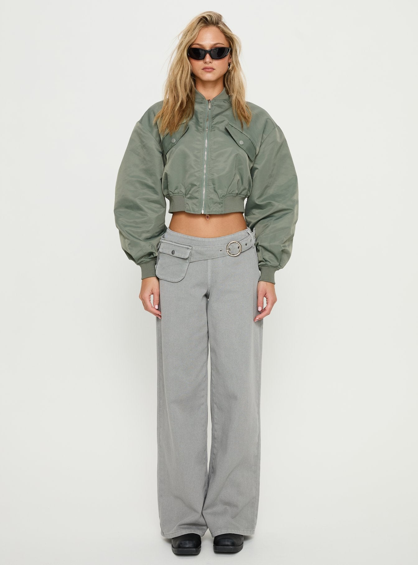 Thalya Bomber Jacket Green - Image 7