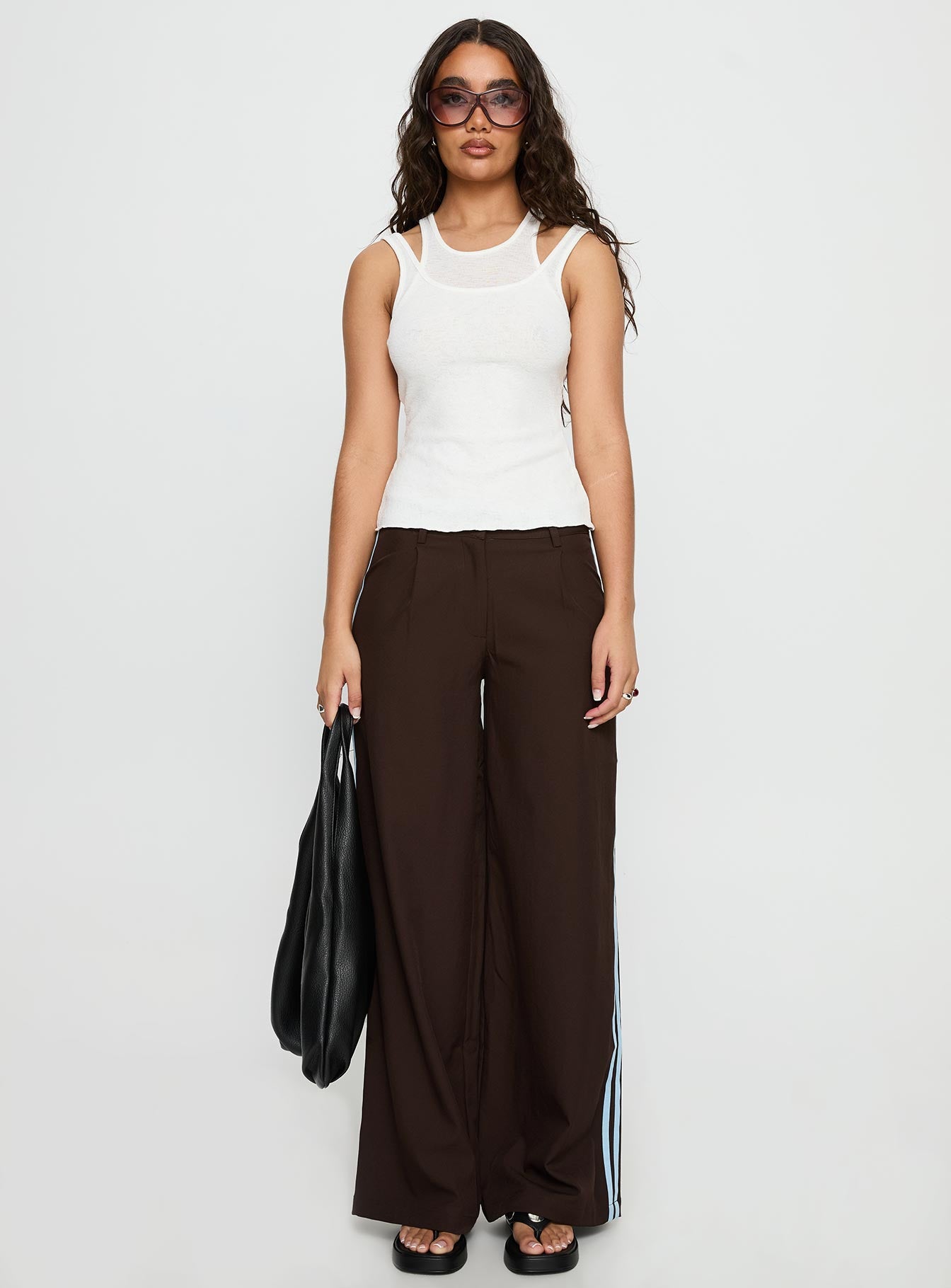 Wendi Tipping Suit Pant Brown Blue - Image 7
