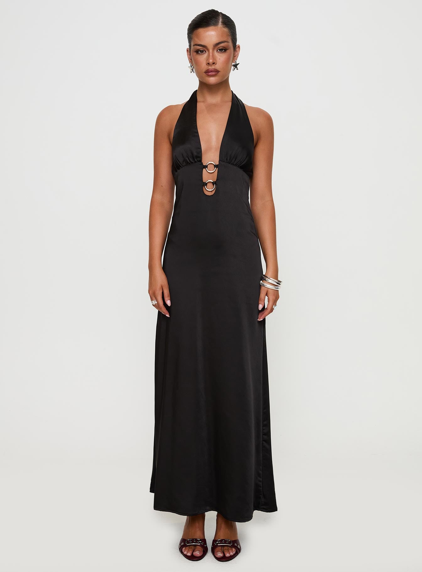Fortress Maxi Dress Black - Image 7