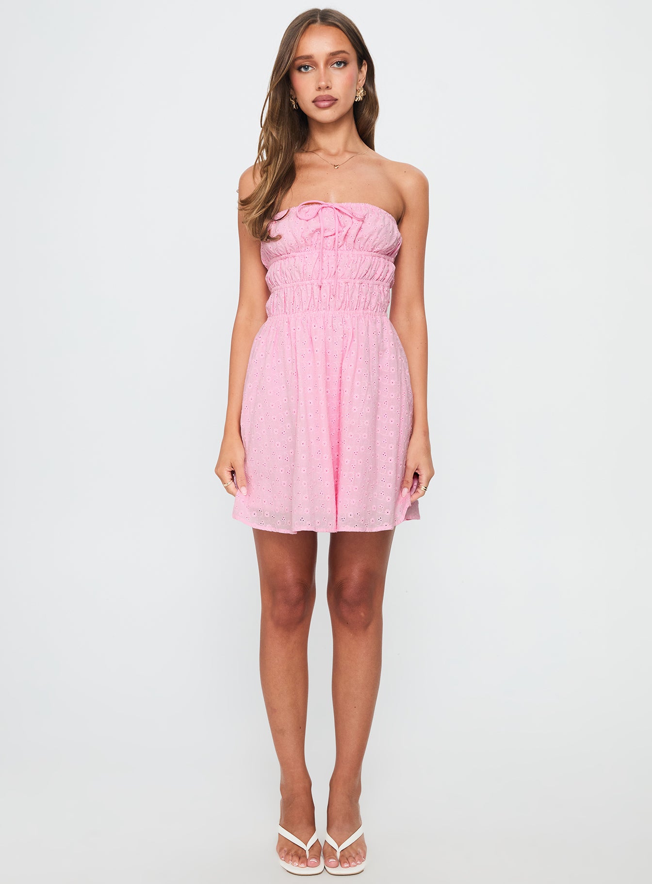 Nnarlia Mini Dress Pink - Image 7