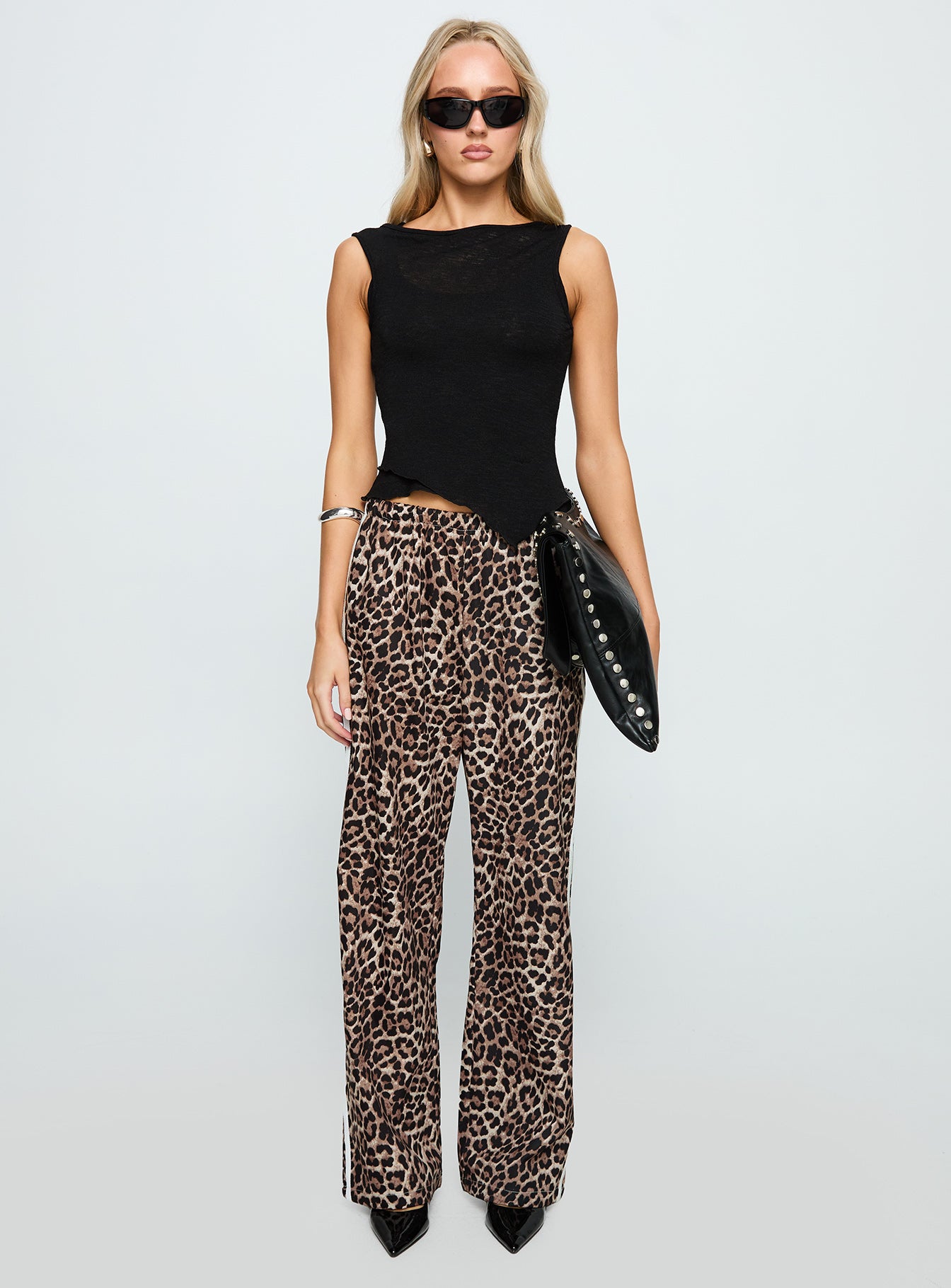 Buzzer Track Pants Leopard - Image 7