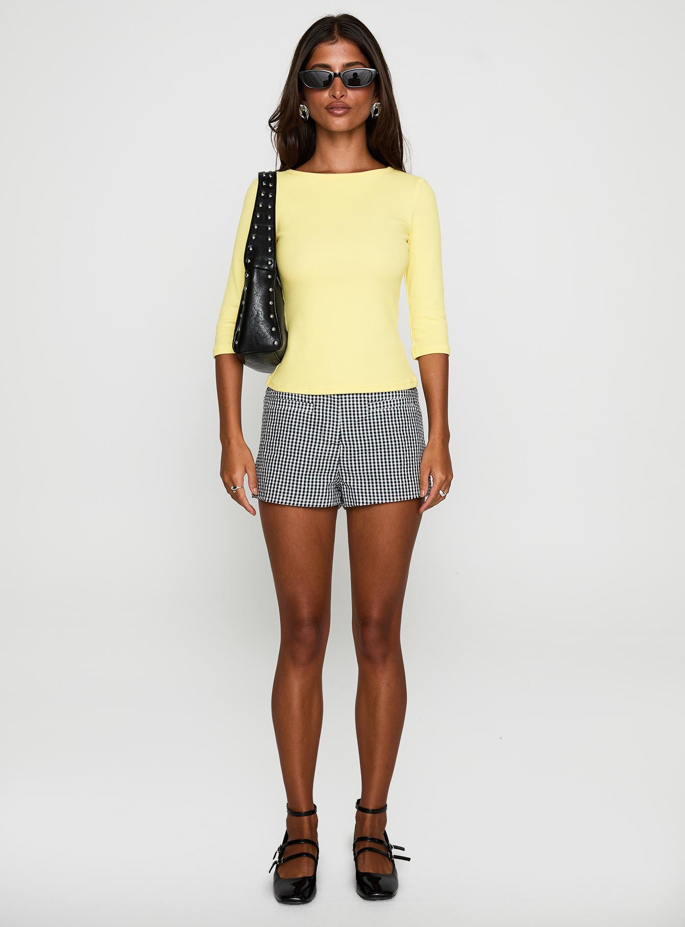 Elaia 34 Sleeve Top Yellow - Image 7