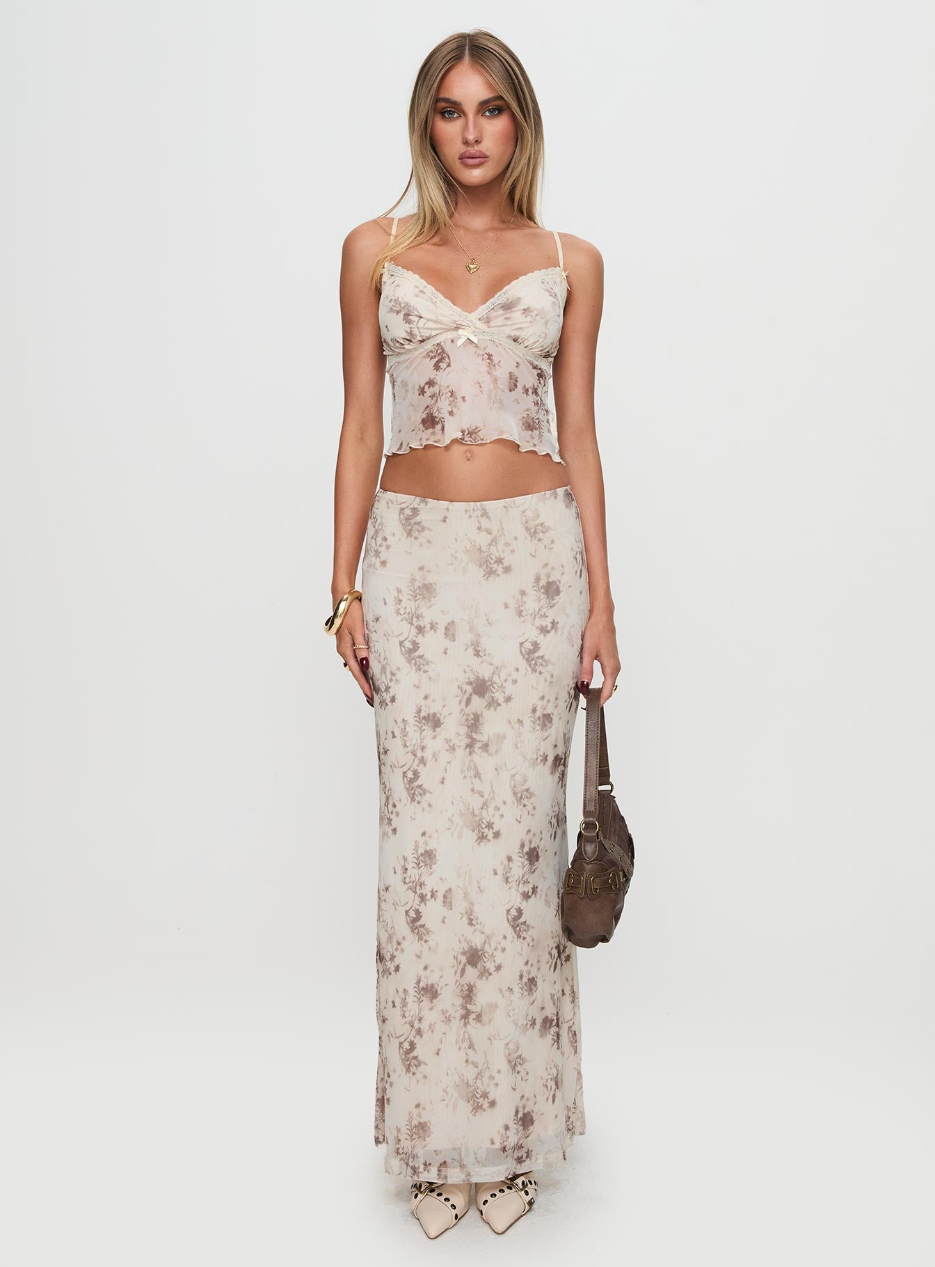 Shepherd Maxi Skirt Floral Multi - Image 7