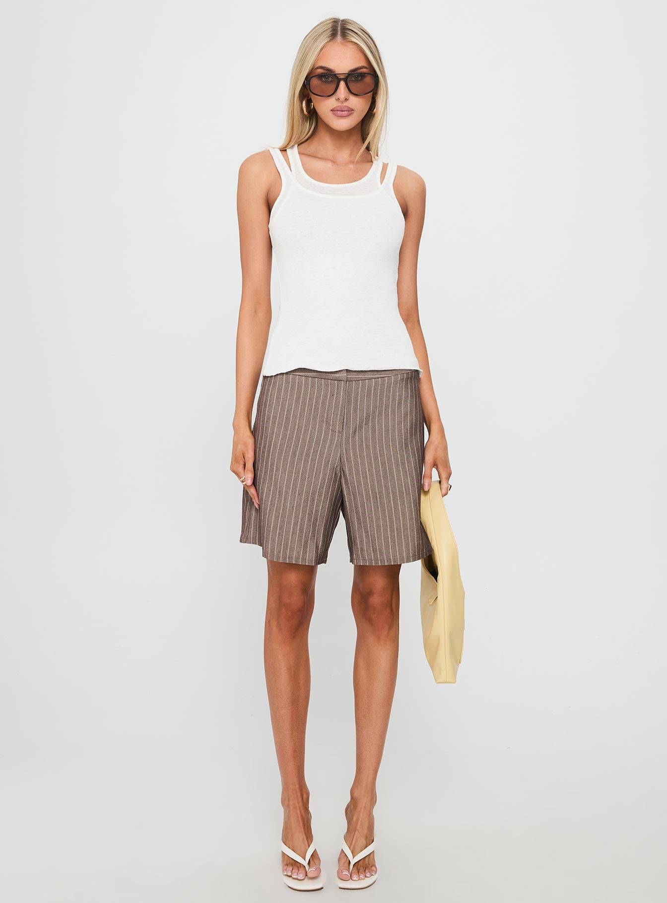 Ceyla Layered Tank Top White - Image 7