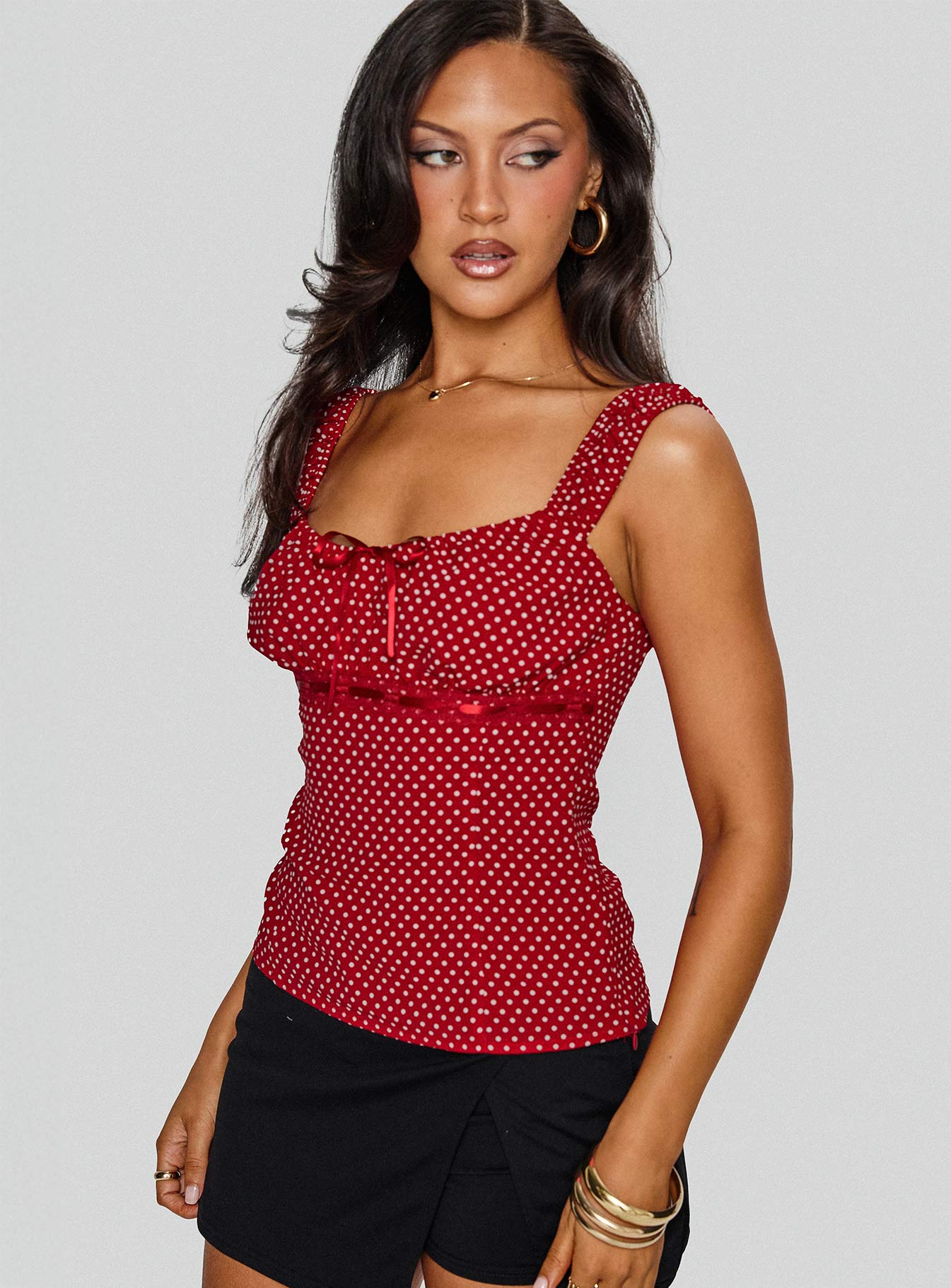 Garconne Top Red Polka - Image 9