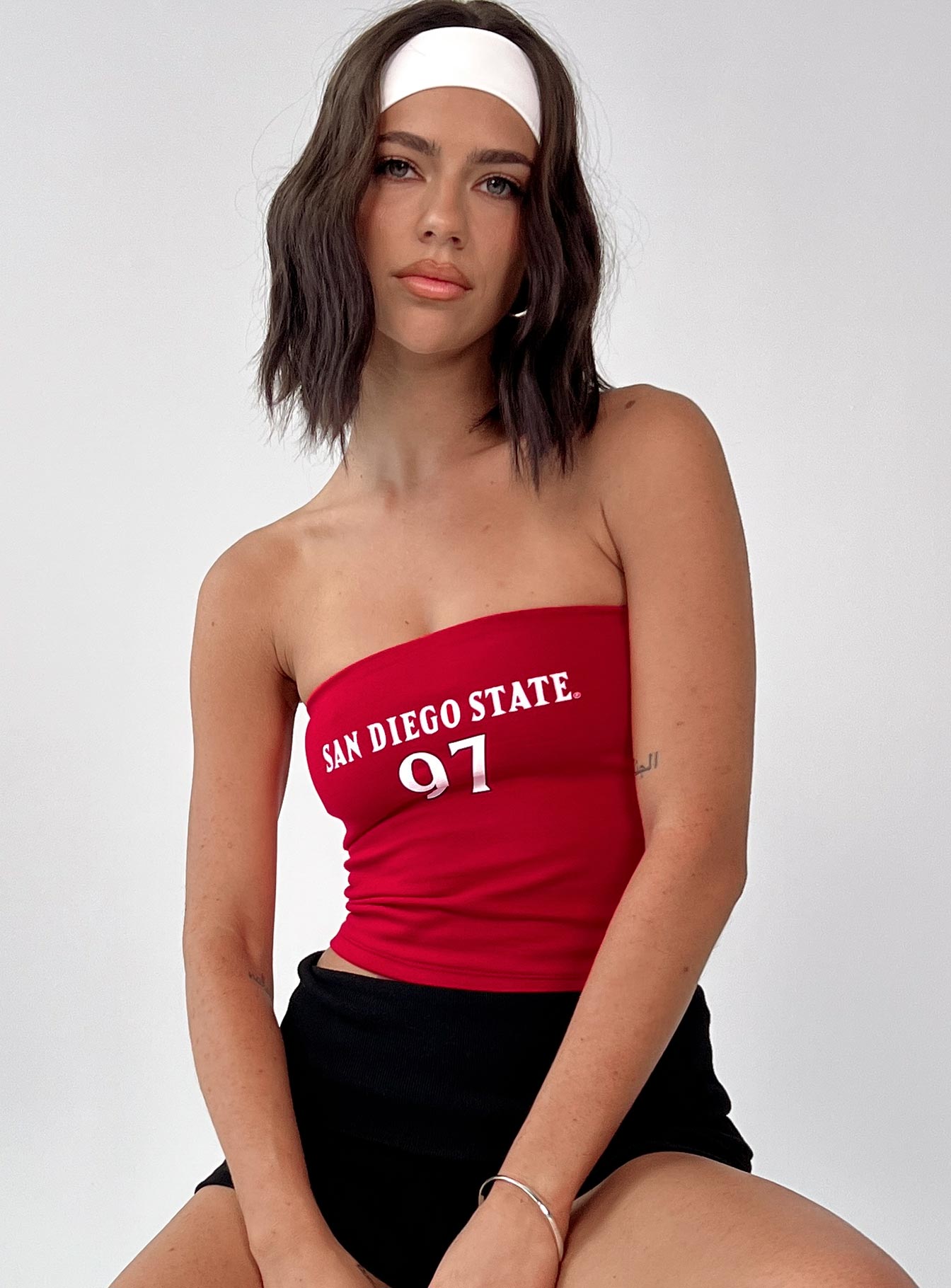 Sdsu Tube Top Red - Image 8
