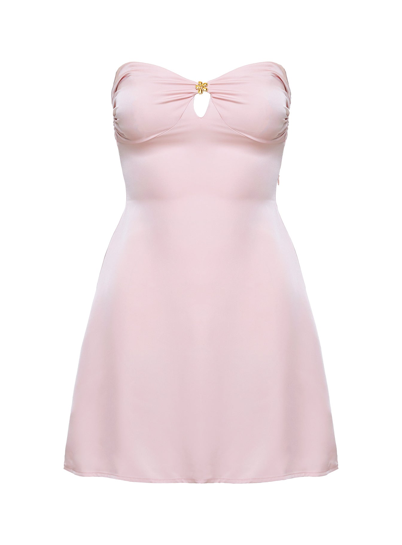 Americano Mini Dress Pink - Image 11
