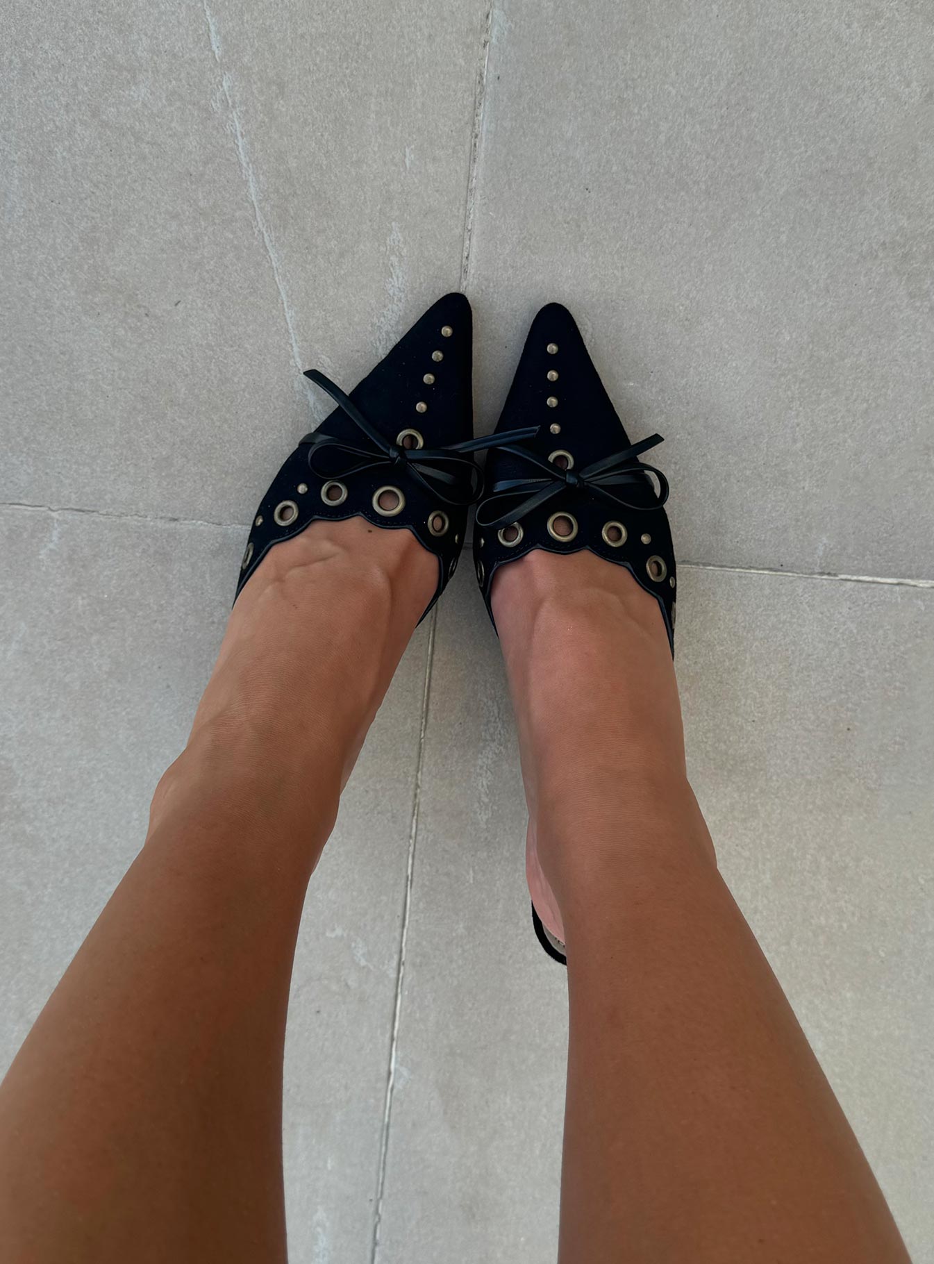 Charisma Pointed Toe Heels Black - Image 5