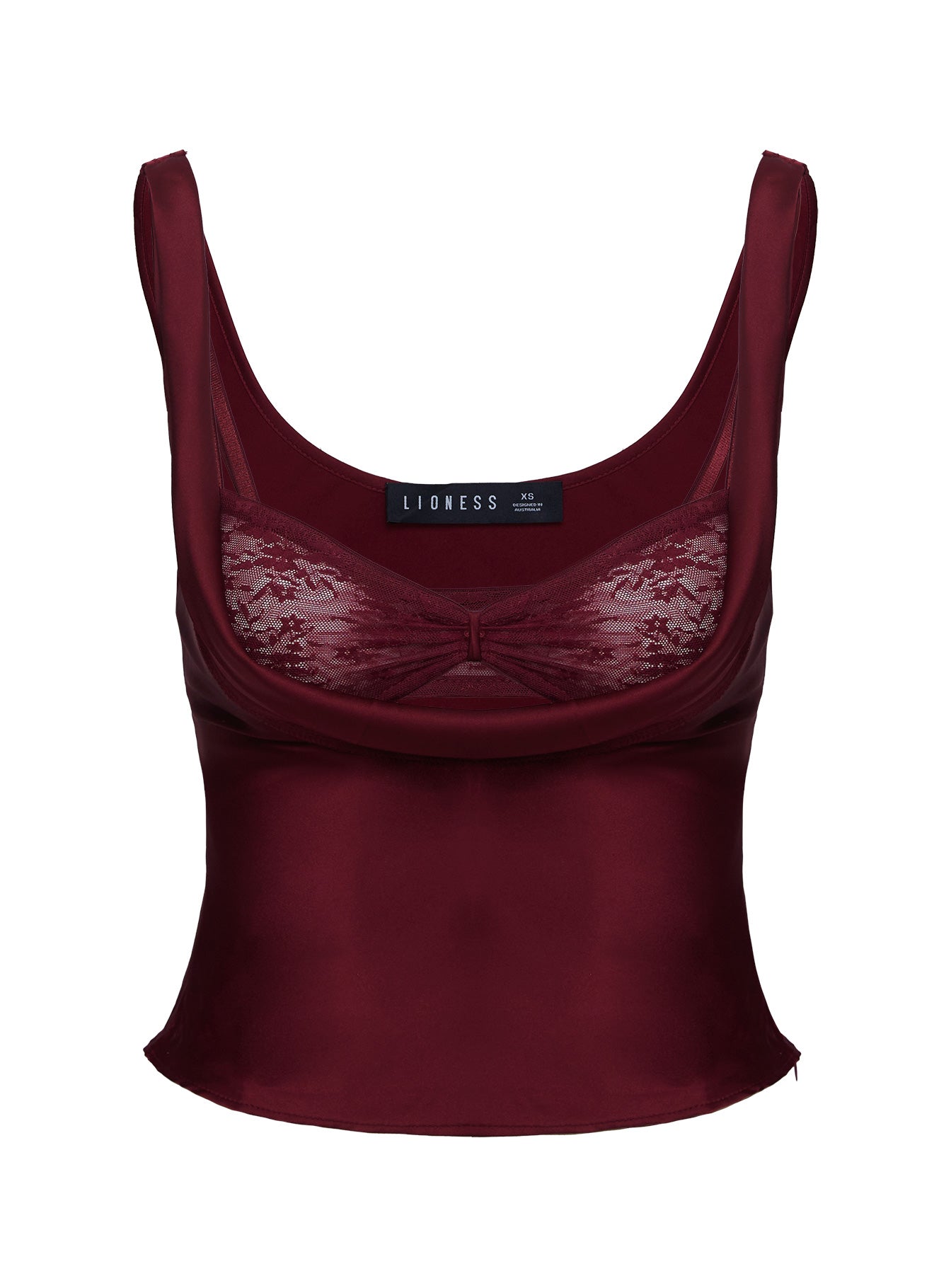 Delilah Top Burgundy - Image 5