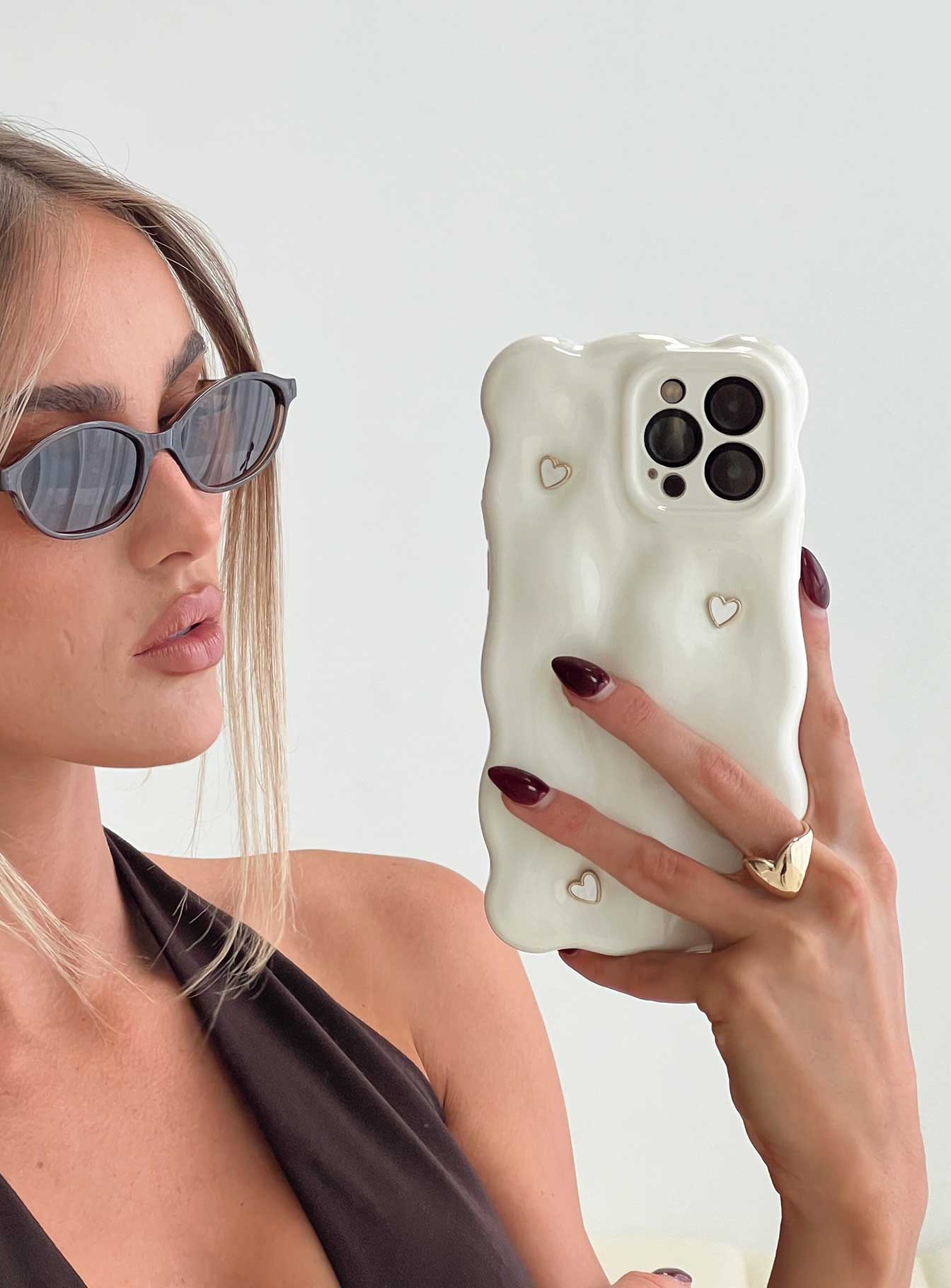 Hit Different Iphone Case Cream - Image 3