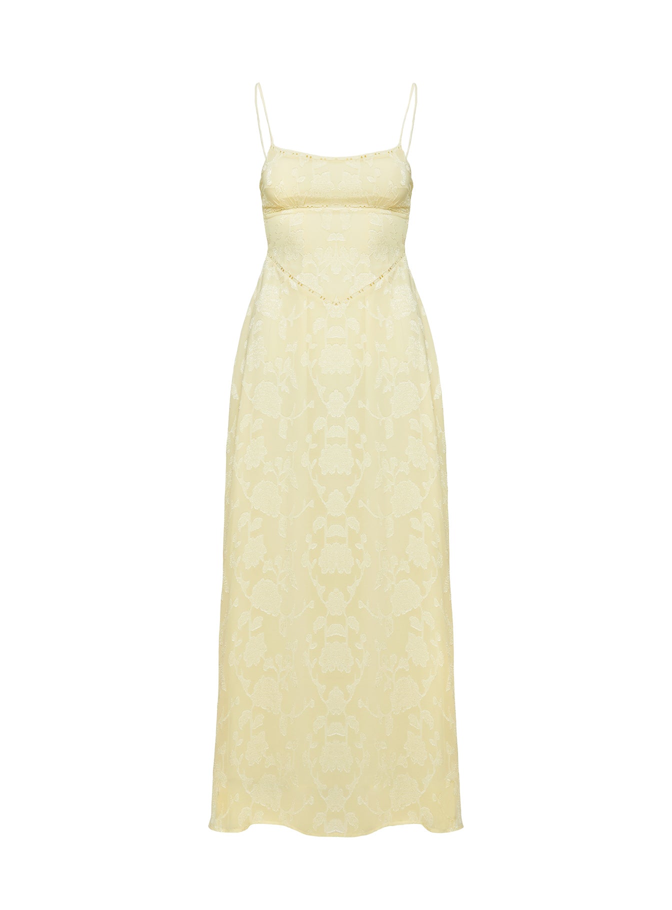 South Of France Maxi Dress Yellow - Image 14