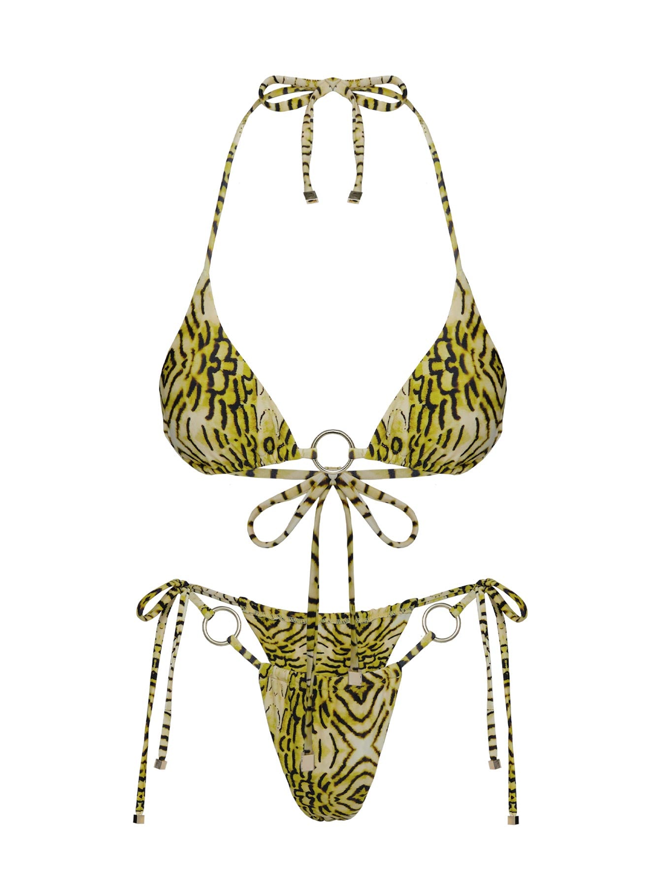 Sunbrella Tie Side Bikini Bottoms Snake - Image 5